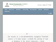 Tablet Screenshot of ccczion.org
